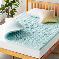 Mellow Twin 5-Zone Memory Foam Cooling Gel 2" Mattress Topper
