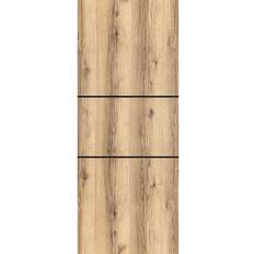 Pinewood Interior Doors SartoDoors Slab Barn Panel 42 80 Oak Interior Door (x)