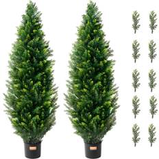 Cedar Topiary Tree 48 inch Tall Set of 2