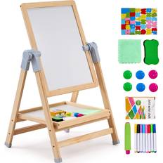 VEVOR 2-in-1 Kinder Staffelei Whiteboard Zubehör