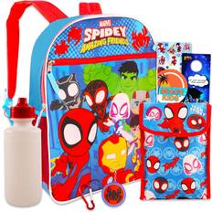 Reflectors School Bags Marvel Spidey And His Amazing Friends Backpack Set - Bundle Of 16