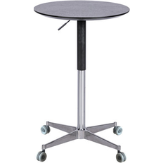 Brayden Studio Adjustable Swivel Counter 34.6 H x 27.50 W x 27.50 D Bar Table