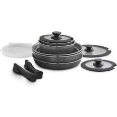 Hand Wash Cookware Sets Tower Freedom Cerastone Cookware Set with lid 13 Parts