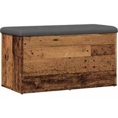 vidaXL 857617 Old Wood Förvaringsbänk 82x45cm