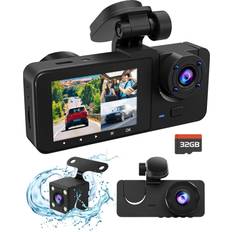 Car Care & Vehicle Accessories Fantec Dash Cam Front and Rear Inside