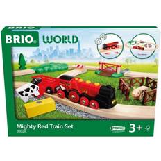 Tiere Zugsets BRIO World Rote Lola Bauernhof Zugset 36029