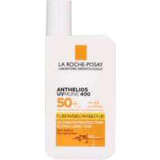 Resistente all'Acqua Protezioni Solari e Autoabbronzanti La Roche-Posay Anthelios UVMune 400 Invisible Fluid SPF50+ 50ml