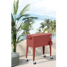 Camping & Outdoor Ebern Designs Icy Cool Box On Wheels