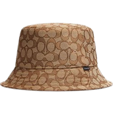 Coach Signature Jacquard Bucket Hat - Khaki