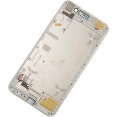 Ersatzbildschirme Mitcomm Huawei Y6 Display Touchscreen Rahmen Weiß