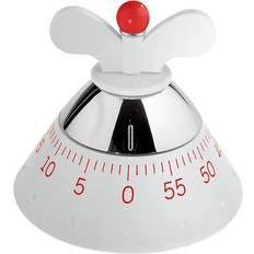 White Kitchen Timers Alessi Graves Kitchen Timer 4.1"