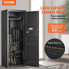 Security VEVOR 6-8 Rifles Gun Safe