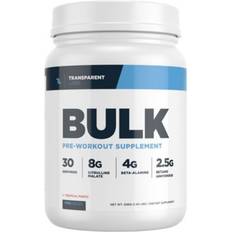 Transparent Labs Bulk Pre-Workout Supplements Tropical Punch 1.55 lbs