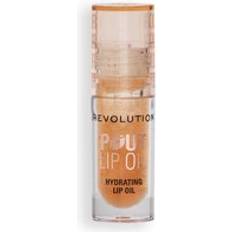 Lip Oils Makeup Revolution Pout Lip Oil Honey Shimmer