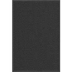 vidaXL Dørmåtte 60 x 90 Sort Sort cm