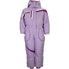 Sportswear Garment Overalls Children's Clothing Peak Mountain Kid's Flugi Ski Suit - Lilac