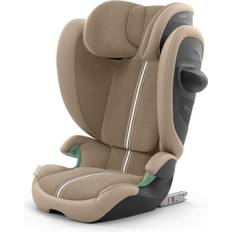Beige Booster Seats Cybex Solution G2 i-Fix Plus Almond Beige