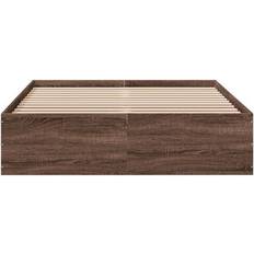 vidaXL Wood Sängram 123x193cm