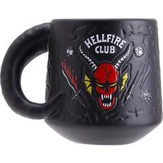 Cups on sale Paladone Stranger Things Hawkins High Hellfire Club Demon Embossed Mug 40cl