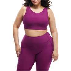Peloton Cadent Laser Perforated Bra - Plum