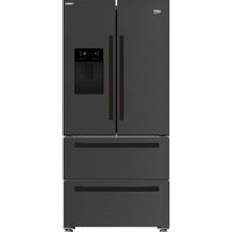 Beko HarvestFresh GNE460520DVPZ Fridge Freezer Black