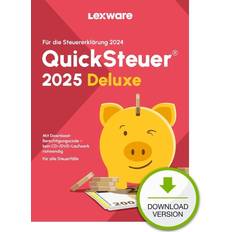 Office Software Lexware QuickSteuer Deluxe 2025 Steuerjahr