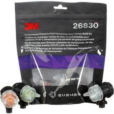 Paint Sprayers 3M Performance Pressure HVLP Atomizing Head Refill Variety Kit 26830