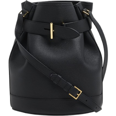 Tara Medium Bucket Bag - Black