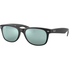 Ray-Ban New Wayfarer Flash RB2132 622/30 Unisex Noir