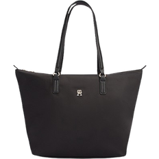 The tote bag Tommy Hilfiger Signature Tape Tote Bag - Black