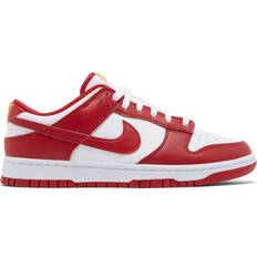 Men gym shoes Nike Dunk Low Retro M - Gym Red/White/University Gold