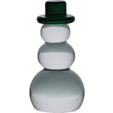 Magnor Inredningsdetaljer Magnor Snowman Green Hat Transparent Julpynt 9.2cm