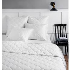 Martha Stewart Emerson Queen Quilt Set 3 Piece Quilts White