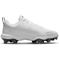 Nike Force Trout 9 Pro MCS "White/Metallic Silver/Pure Platinum/Black" Men's Baseball Cleat (7.5)