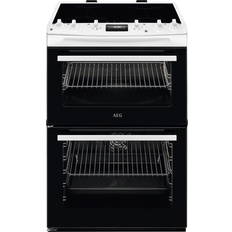 White Induction Cookers AEG CIX6540ACW 5000 Freestanding Induction Cooker White