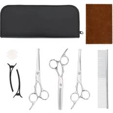 vidaXL Dog Grooming Scissors Set 7-pack