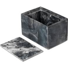 ferm LIVING Mist Charcoal Storage Box