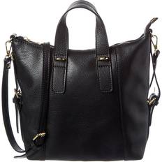 Italian Leather Tote - Black