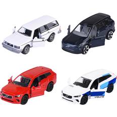 Majorette Biler Majorette Volvo Biler 4-pak