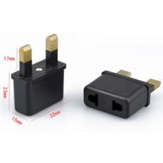ExpressVaruhuset Reseadapter 2-Pack EU till UK