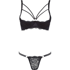 Cottelli Collection Half-Cup BH Sett med Blonder