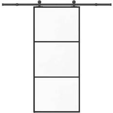 Døre vidaXL med Hardwaresæt 90x205 cm Aluminium Skydedør (x)