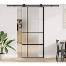 Døre vidaXL med Hardwaresæt 90x205 cm Aluminium Skydedør (x)