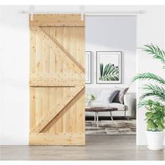 Døre vidaXL Med Monteringssæt 90x210 cm Skydedør (x)