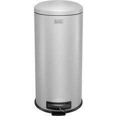 Grey Dome Lid Pedal Bin