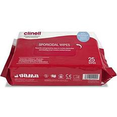 Clinell Sporicidal Powerful Antimicrobial Cleaning Wipes 25 Pack