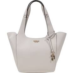 Guess Tasker Guess Polyethylene Handbag - Cream
