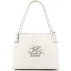 Bandoulière Pochettes Etro Iconic Bucket Bag with Internal Clutch - White