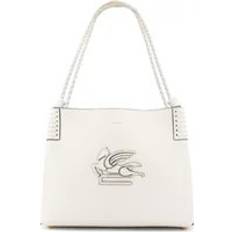 Skinn - Vita Kuvertväskor Etro Ikonisk Bucket Bag Med Invändig Clutch