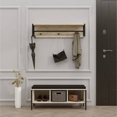 Furniturebox Hoshi Hall Beige Entremøbel & Tilbehør 2stk